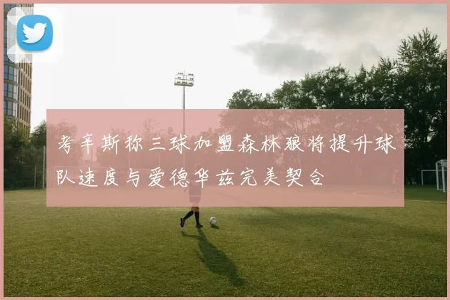 考辛斯称三球加盟森林狼将提升球队速度与爱德华兹完美契合